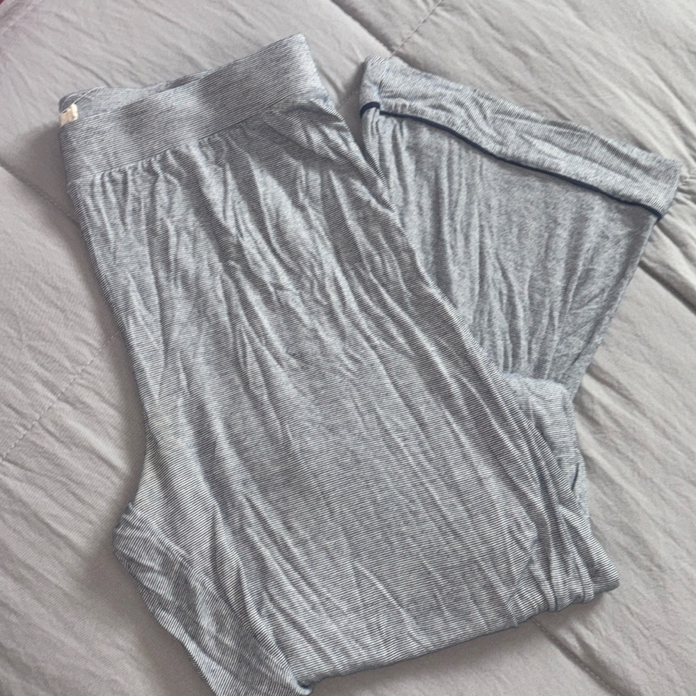 UGG blue and white whipped comfy pants